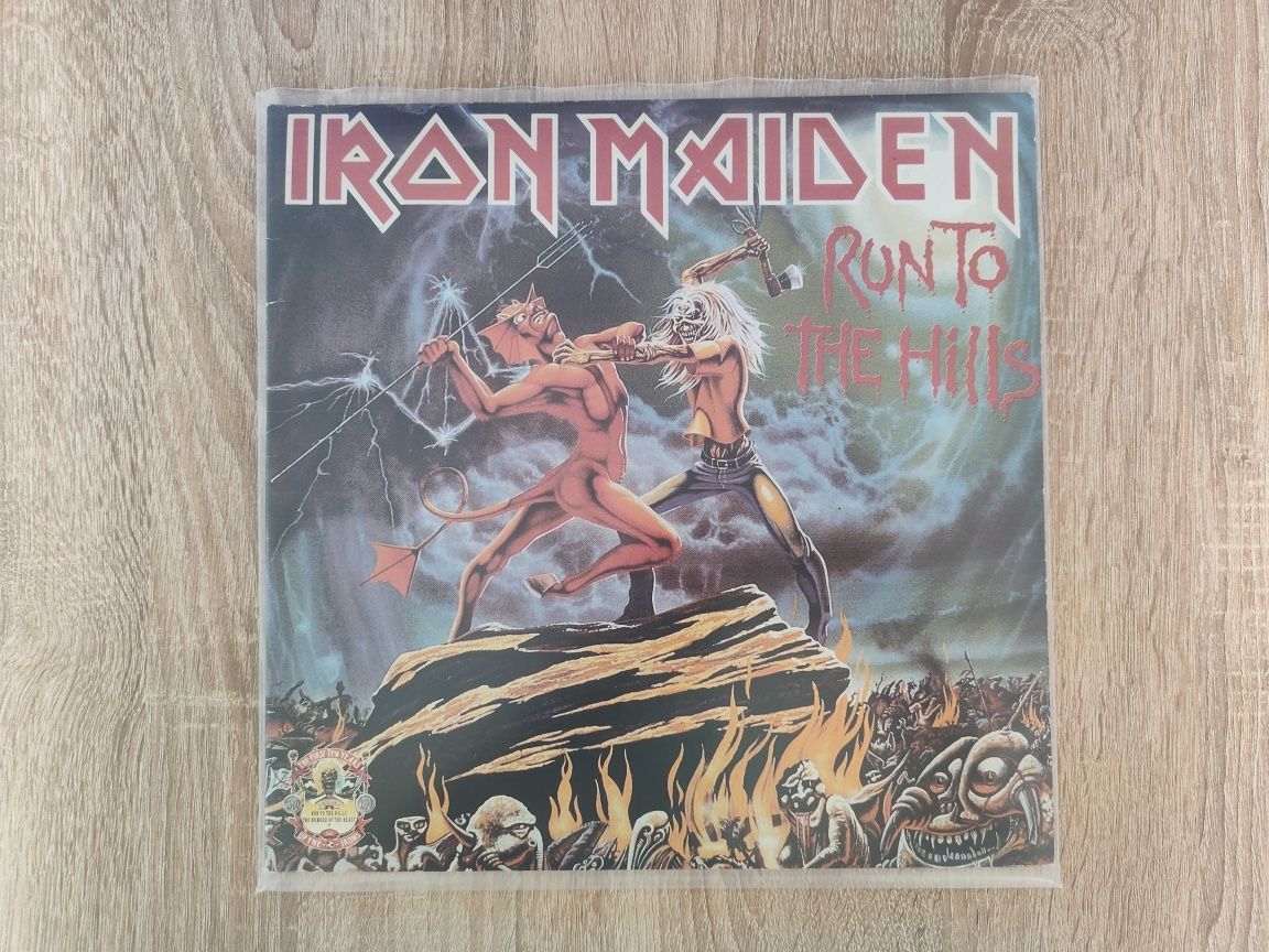 Płyta winylowa Iron Maiden – Run To The Hills · The Number Of The Beas