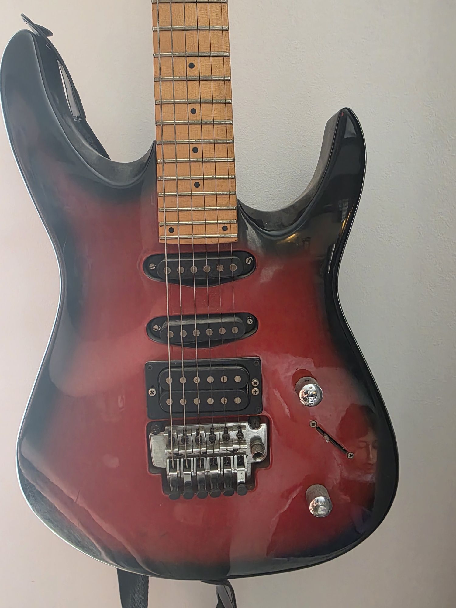 Gitara Mayones i wzmacniacz 30W poznan