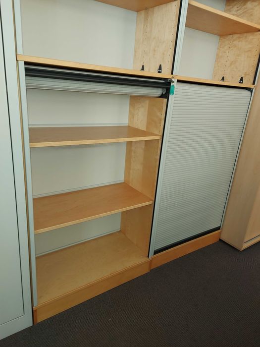 KINNARPS szafa aktowa z żaluzją 4 półkami r.80x199x40cm-dostawa gratis