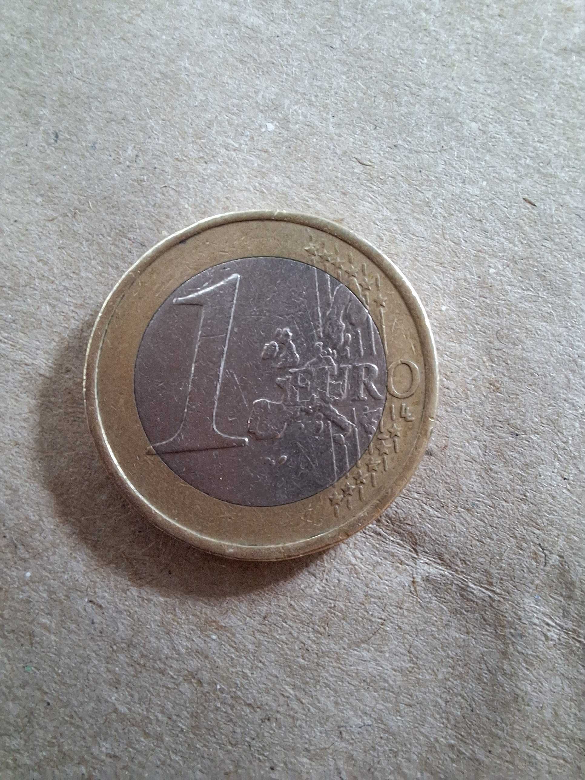 Moeda de 1€ Beatrix Koningin Der Nederlanden RARA