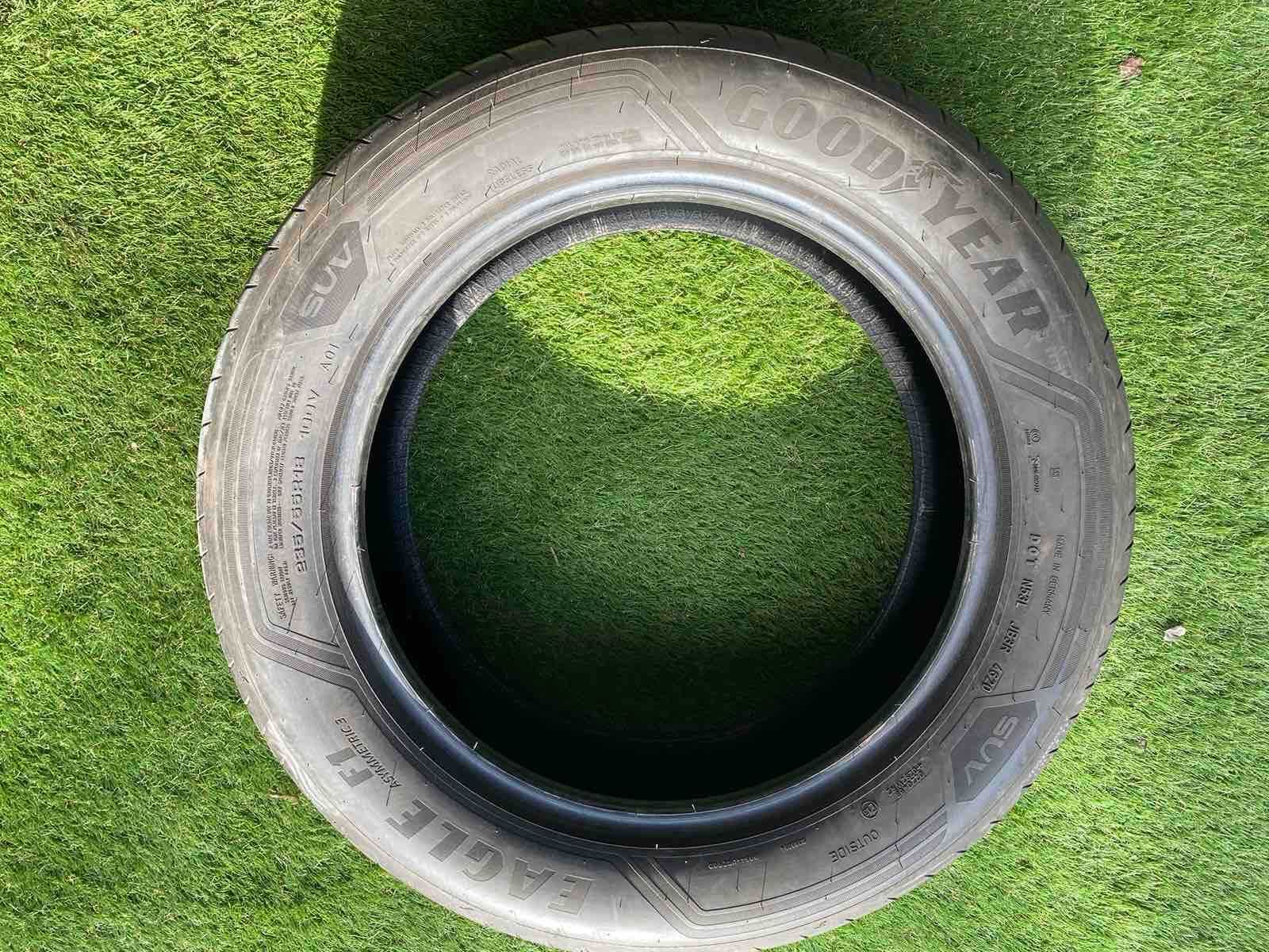 шини літо 235 55 R18 Goodyear Eagle F1 Asymmetric 3 бу 2020 рік