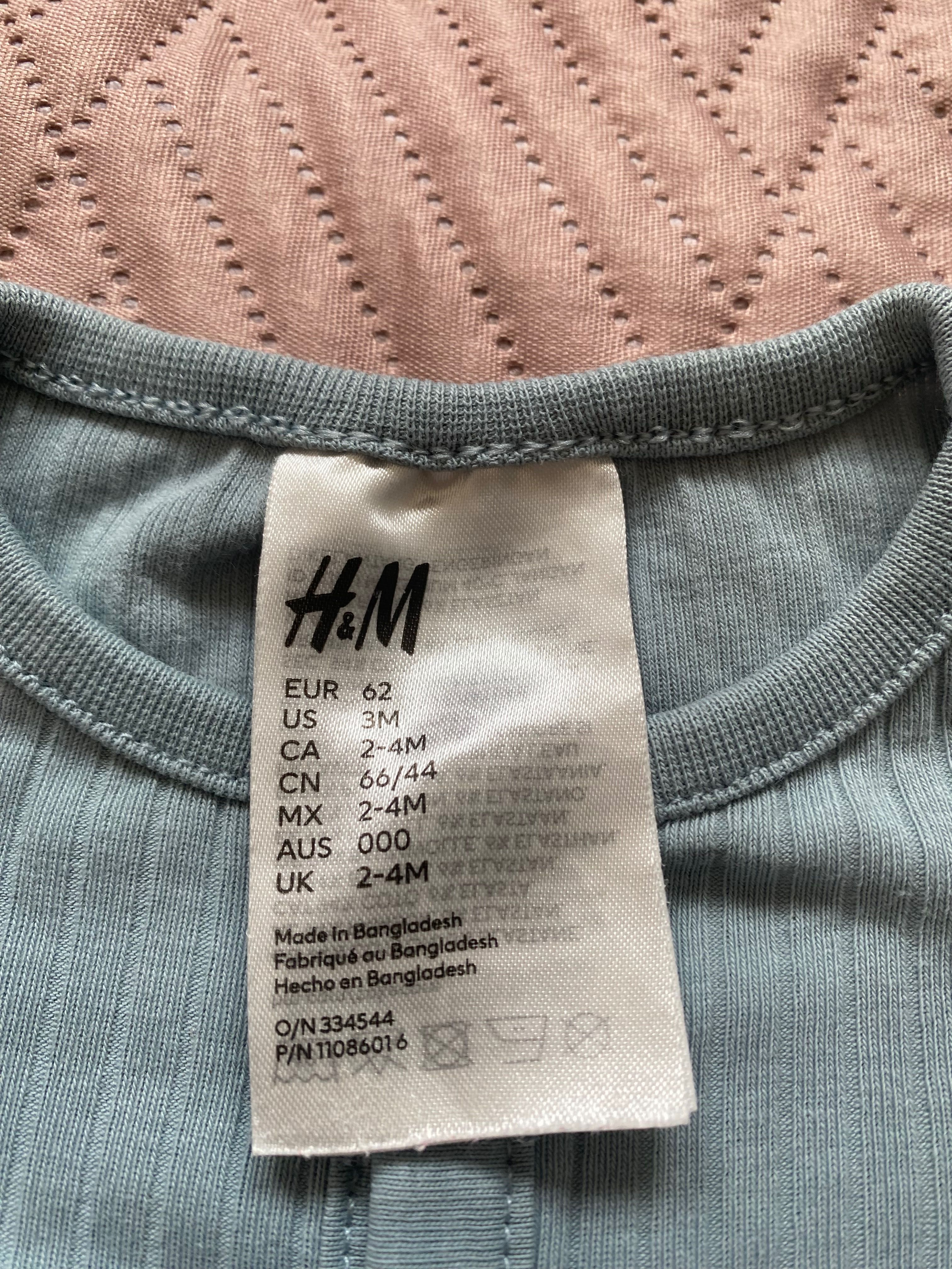 Śpioszki pajace ze stópkami H&M