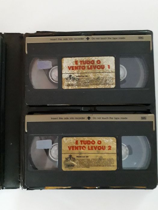 3 Vhs raros e muito antigos