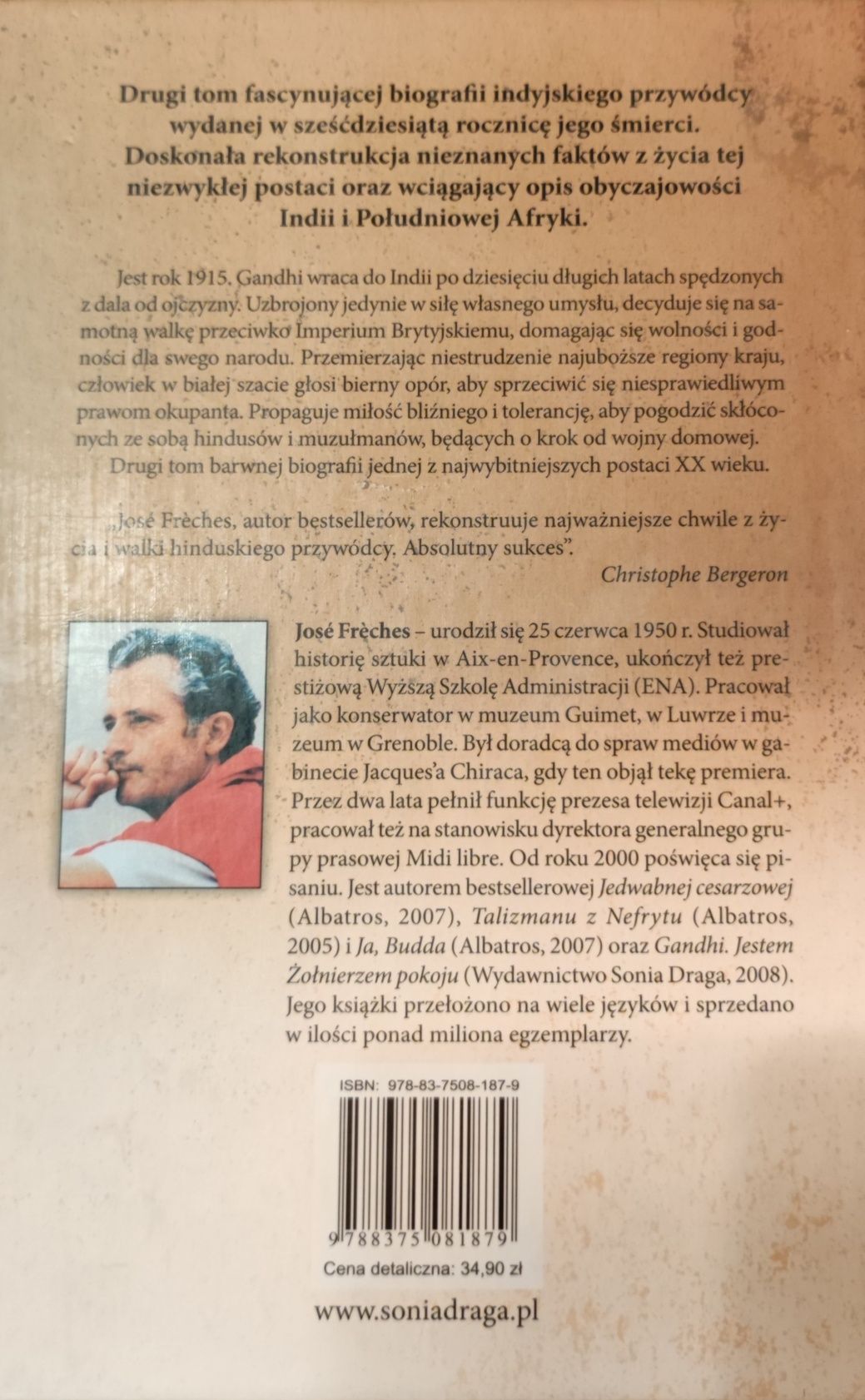 Gandhi Niech Indie zostaną wyzwolone!
