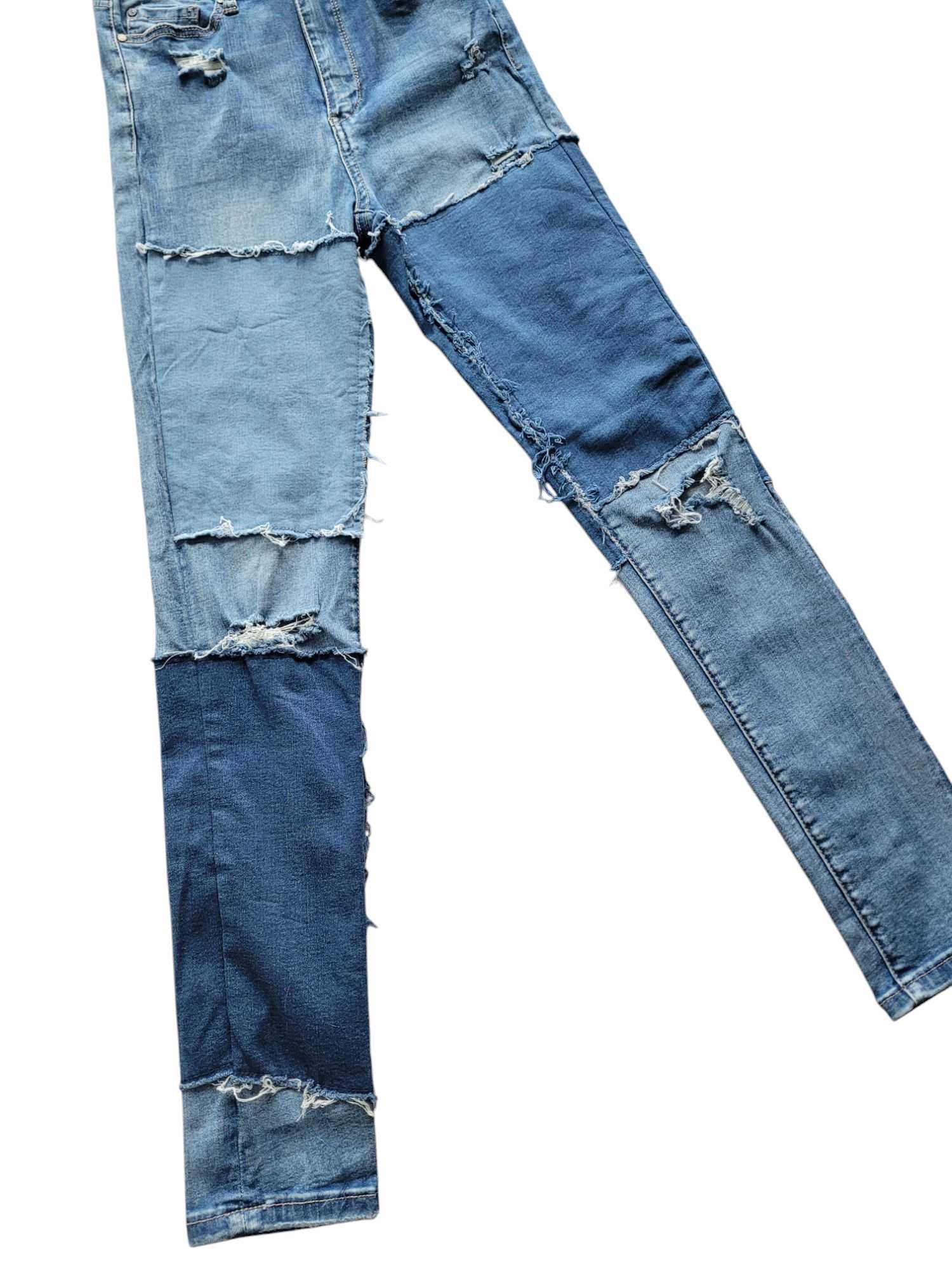 Jeansy spodnie damskie 34,XS/36,S skinny rurki wysoki stan Tally Weijl