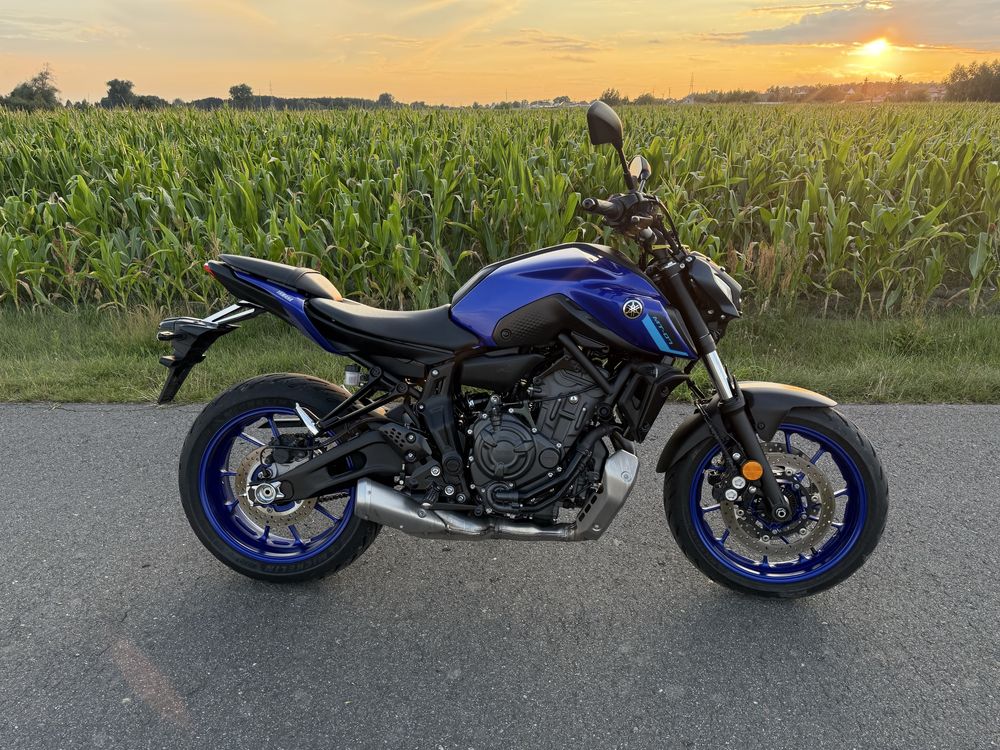 Yamaha MT07 A2 35kW rok 2024 Tablet Ładna Niemiec Transport