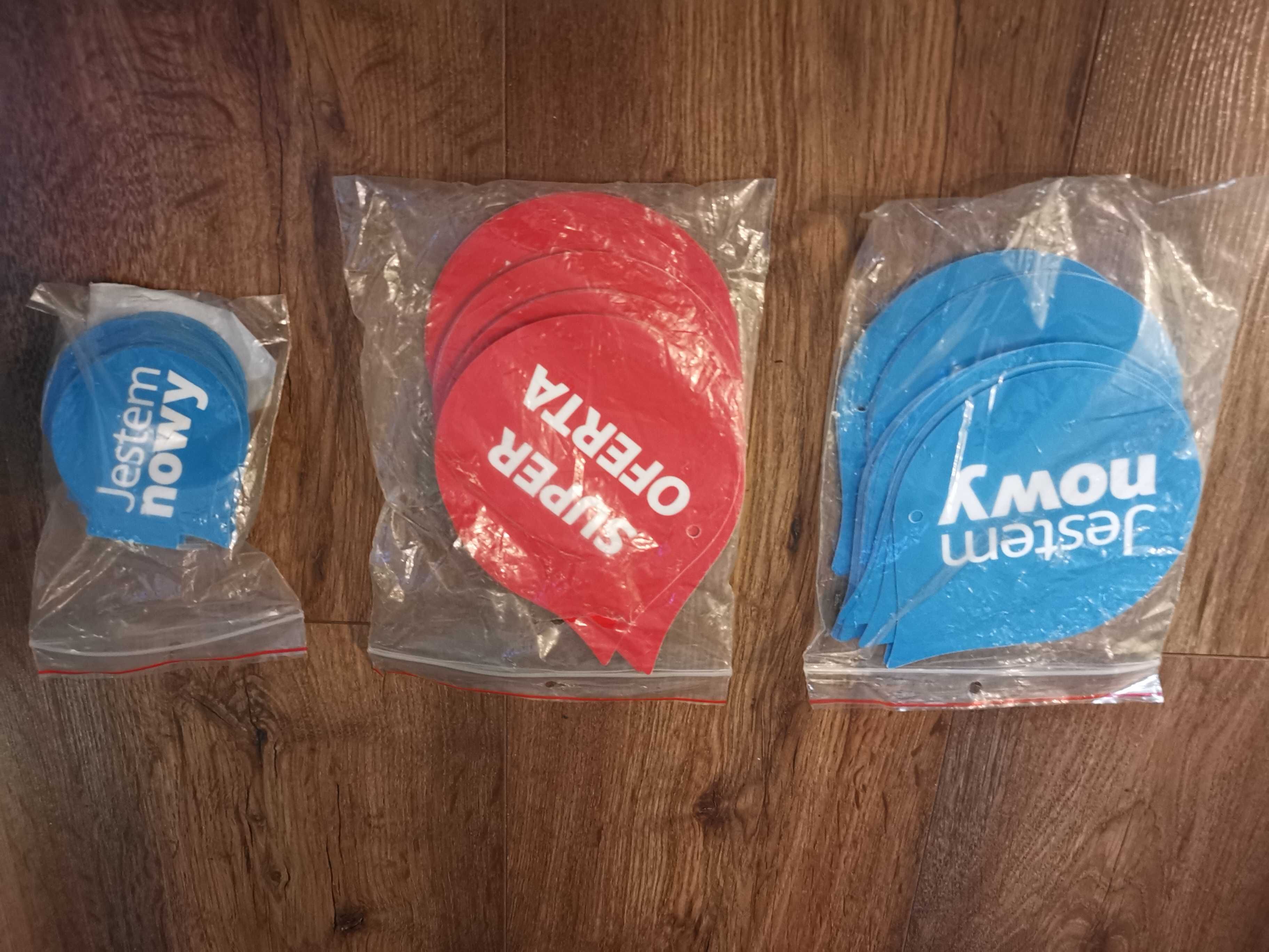 Akcesoria sklepowe, reklamowe