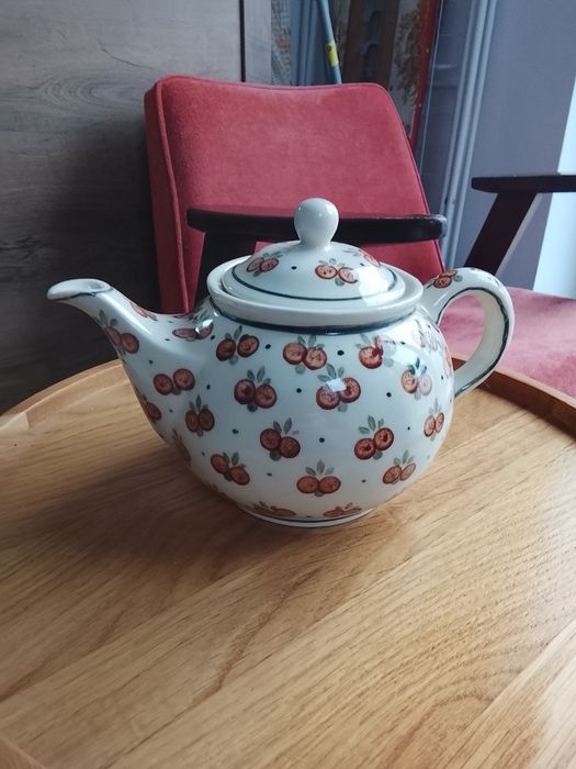 Imbryk,czajnik dzbanek Bolesławiec jagody