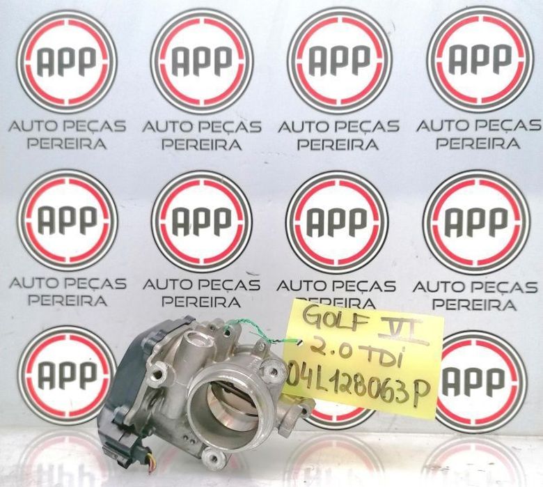 Borboleta de admissão Vw Golf 7, 2.0 TDI referência 04L128063P.