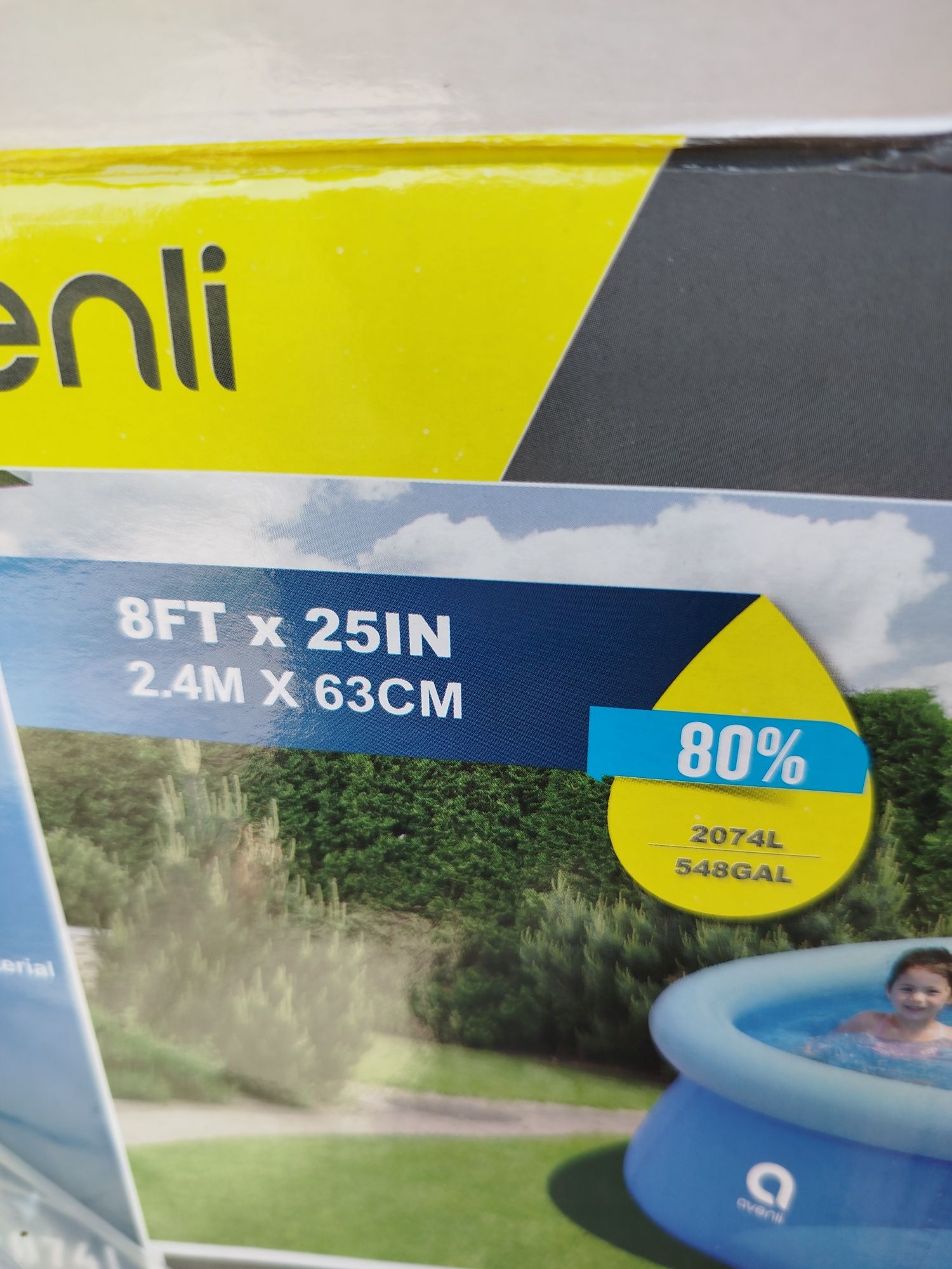 Basen 2.4m / 63cm 2074l