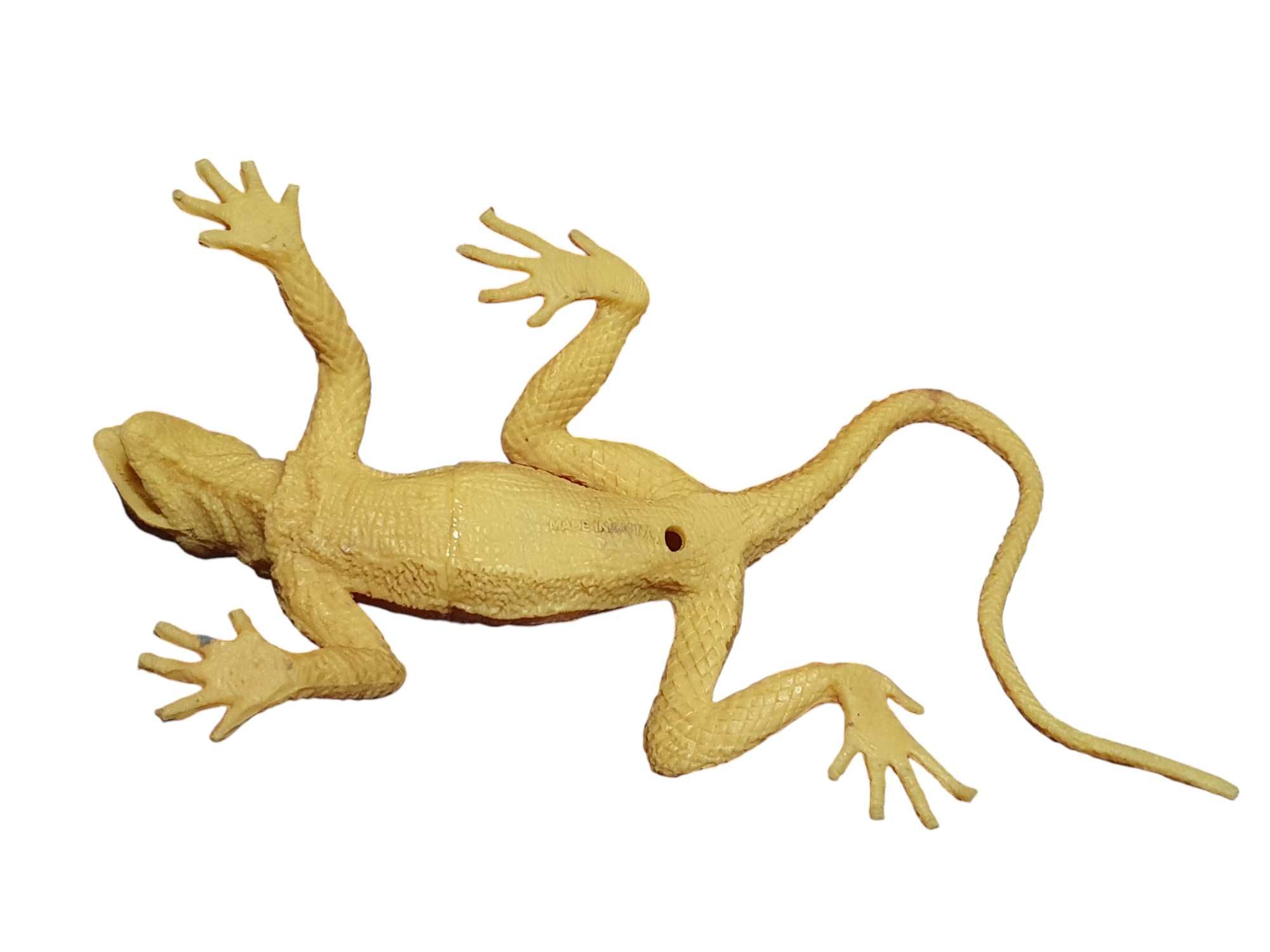 Stara figurka jaszczurkę/gekona/iguanę lata 80/90 PRL unikat kolekcjon