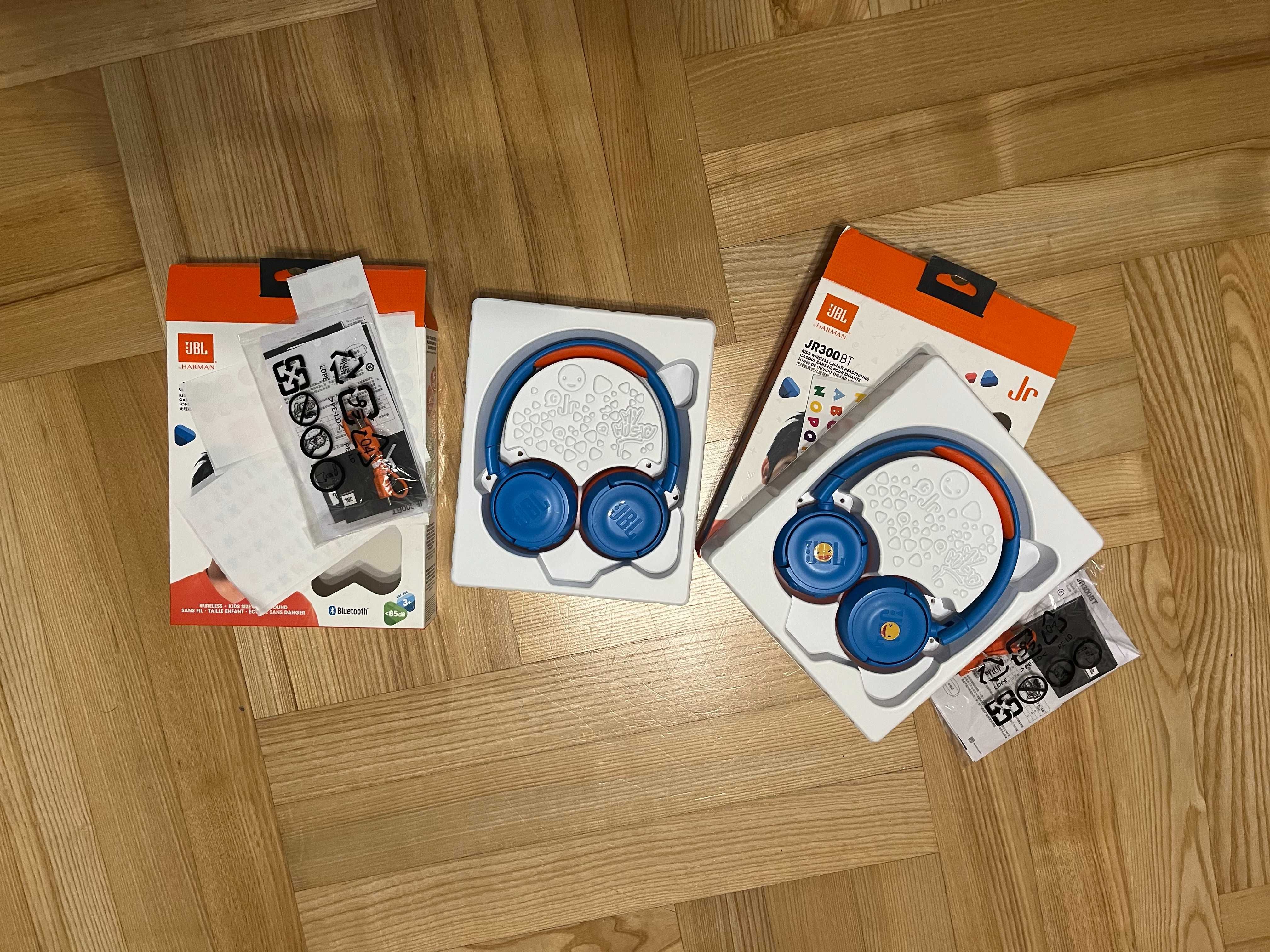 JBL JR 300BT słuchawki bluetooth dziecięce 2 szt.