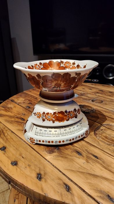 Waga kuchenna kolekcjonerska Włocławek fajans