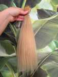 Włosy słowiańskie blond 30 cm 40 gram