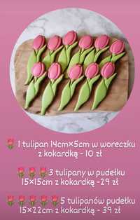 Piernikowe tulipany dla nauczycieli na Zakończenie Roku Szkolnego