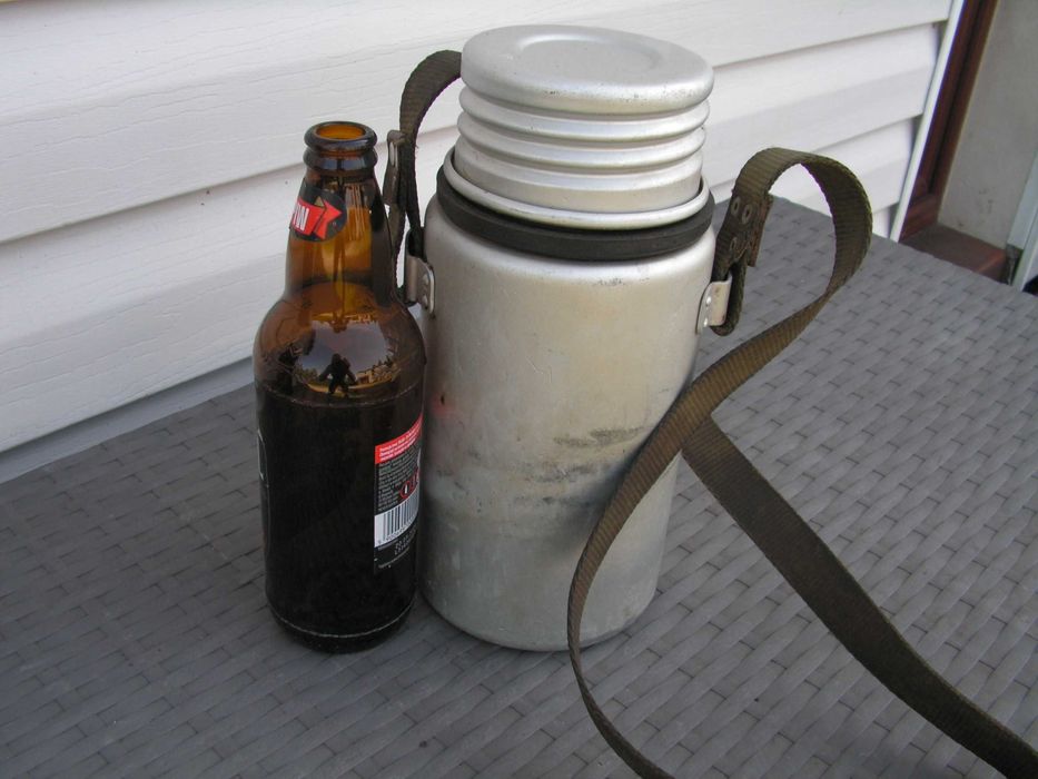 Kultowy termos z czołgu T - 34 RUDY 102 !!!