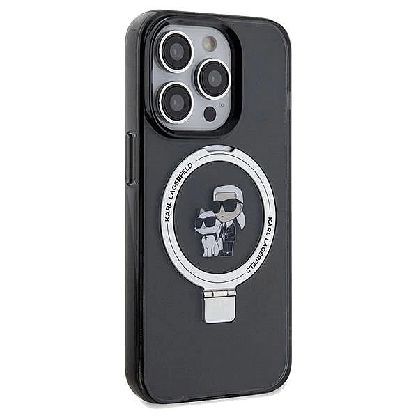 Etui Karl Lagerfeld Ring Stand Karl&Choupettte MagSafe na iPhone 13 Pr