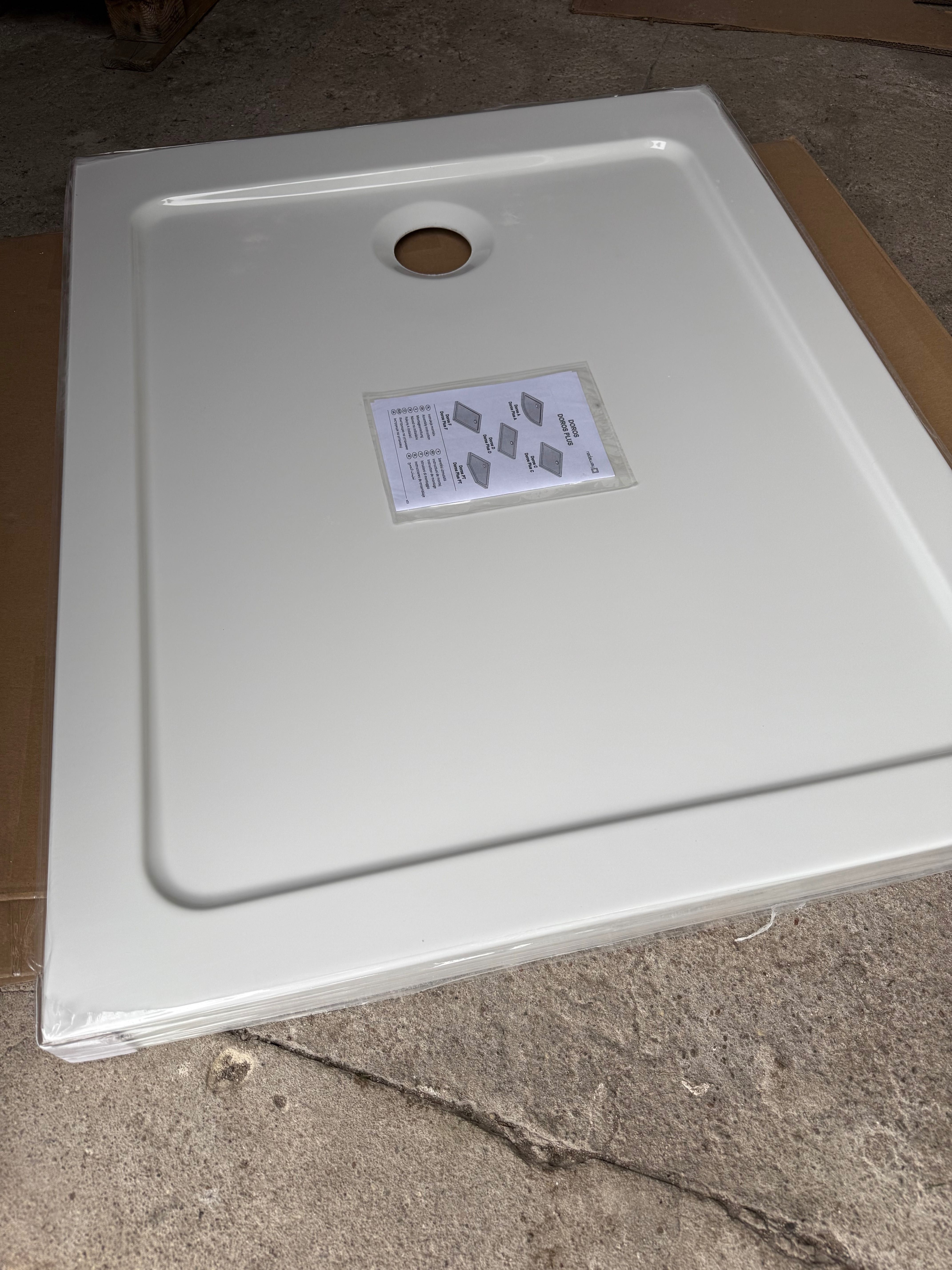Nowy brodzik Radaway Doros F 100x80cm