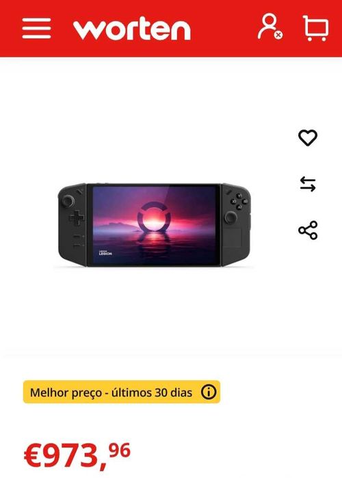 Vendo Legion go Lenovo com caixa