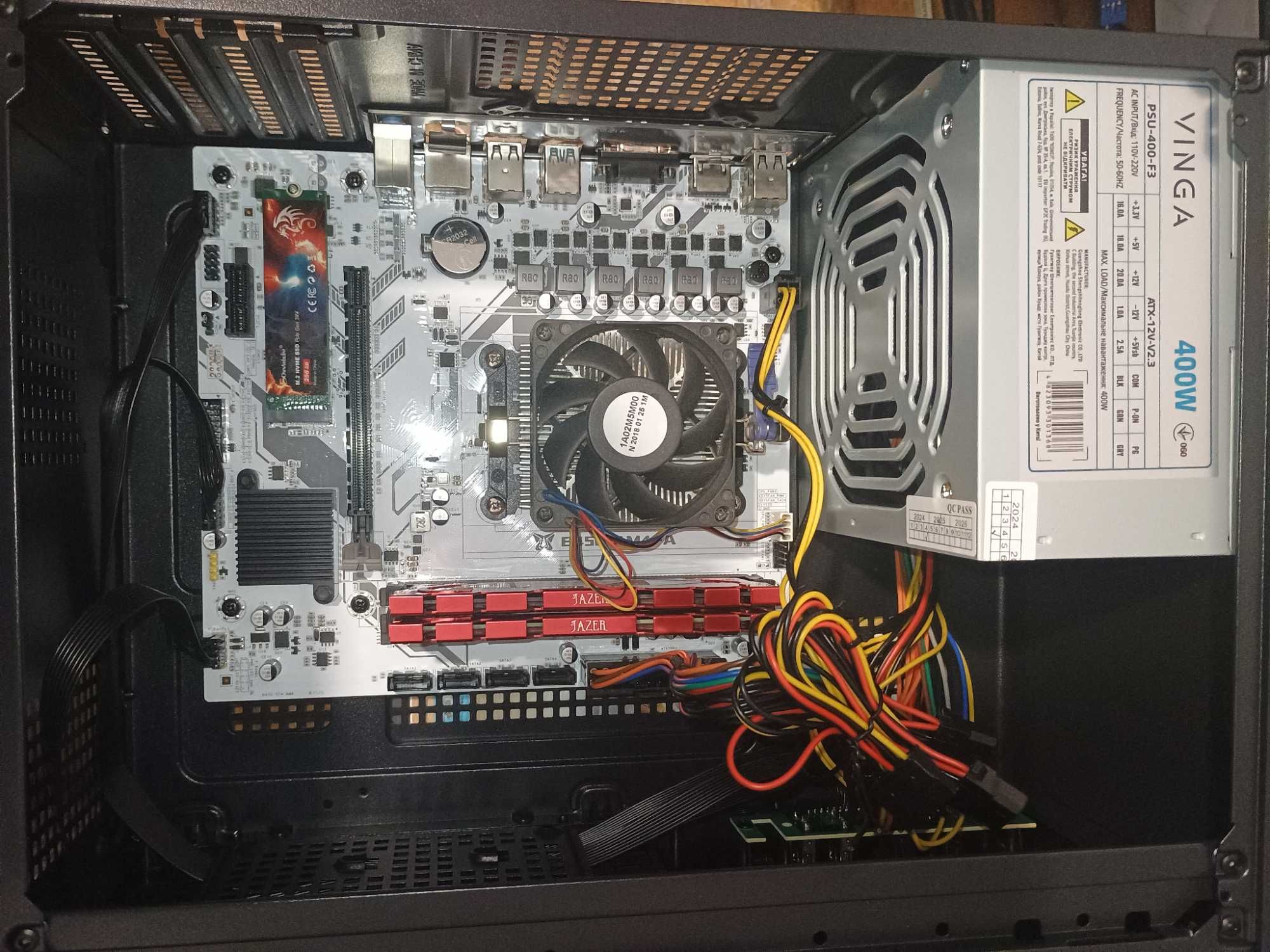 Системний блок AMD Ryzen 3 2200G 16 gb ddr 4 256 gb ssd m2