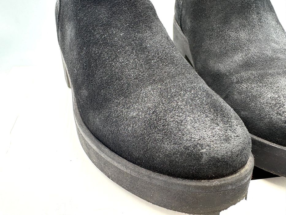 ‼️Używane oryginalne sztyblety BRONX czarne 37 AZ 017 skórzane botki