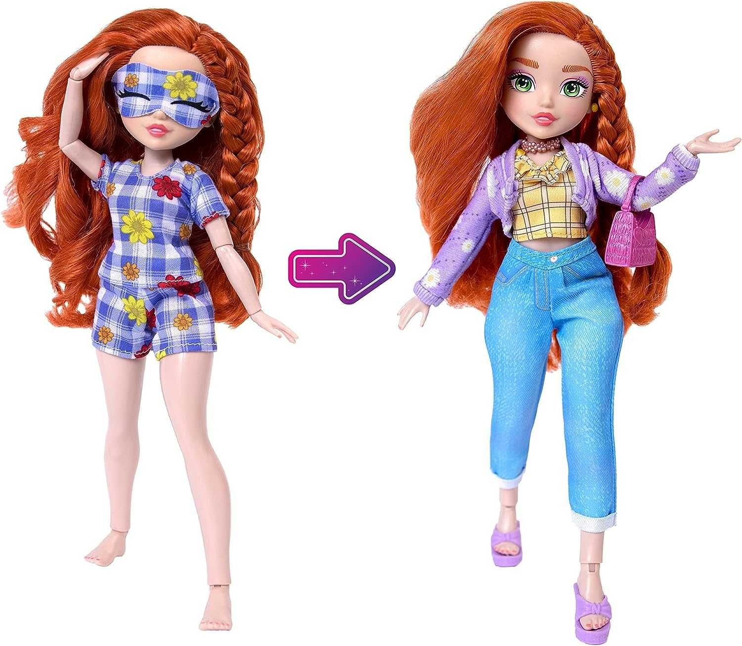 Лялька Роуз Far Out Toys GLO-UP Girls Rose Redhead із 25 сюрпризами