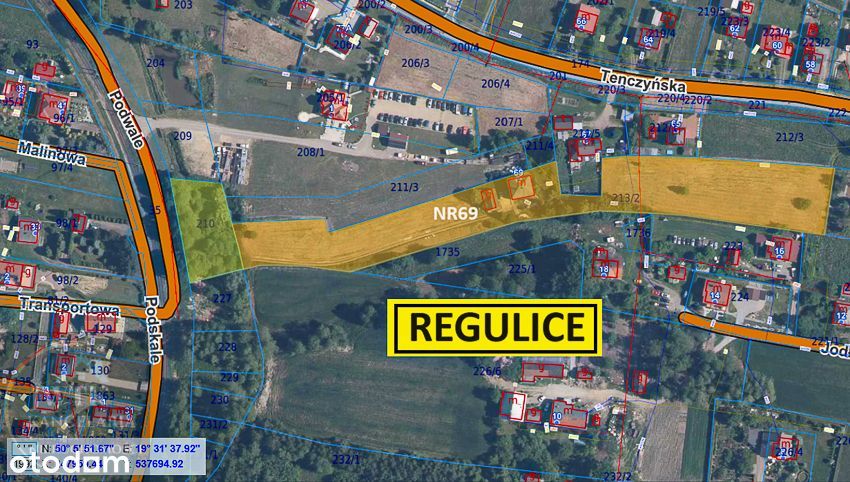 Dom + duża działka budowlana - Regulice