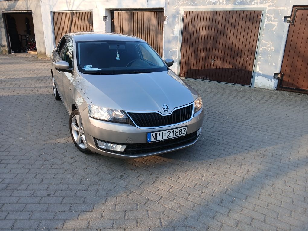 Skoda rapid 1.2 tsi  niski przebieg 117 tyś km