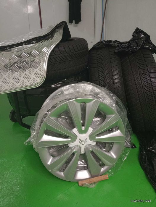 Opony zimowe 195/55/R16 SAVA wraz z felgami stalowymi + gratisy