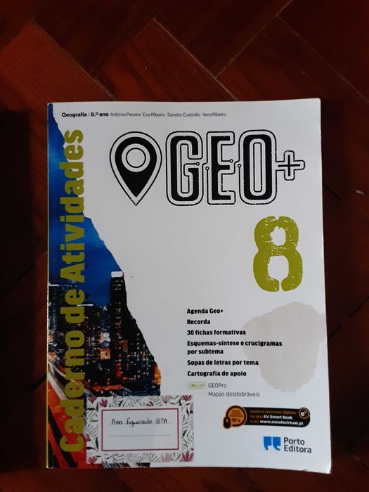 Caderno de Atividades Geografia - 8º Ano - Geo+ 8