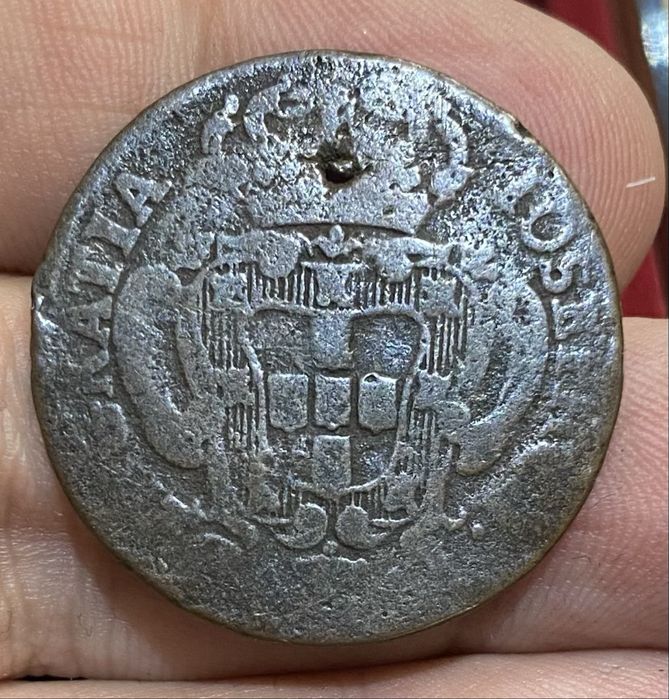 Moeda V Reis D JOSE I - 1751