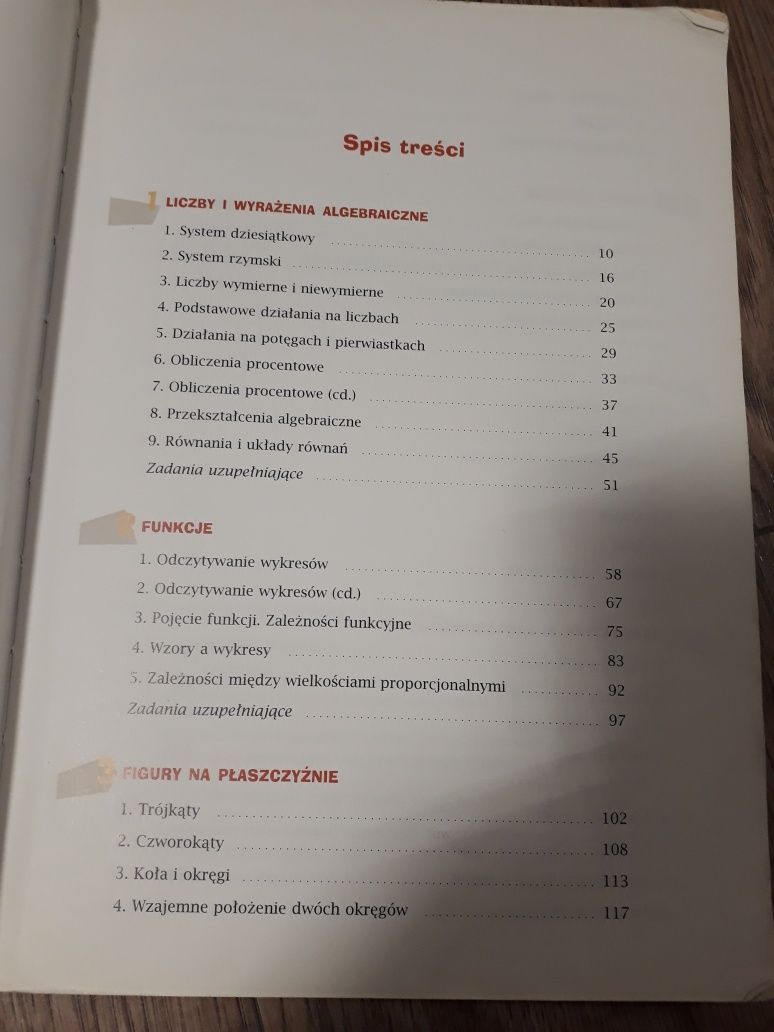 Zestaw podręcznik i zbiór zadań Matematyka z plusem 3 gimnazjum GWO