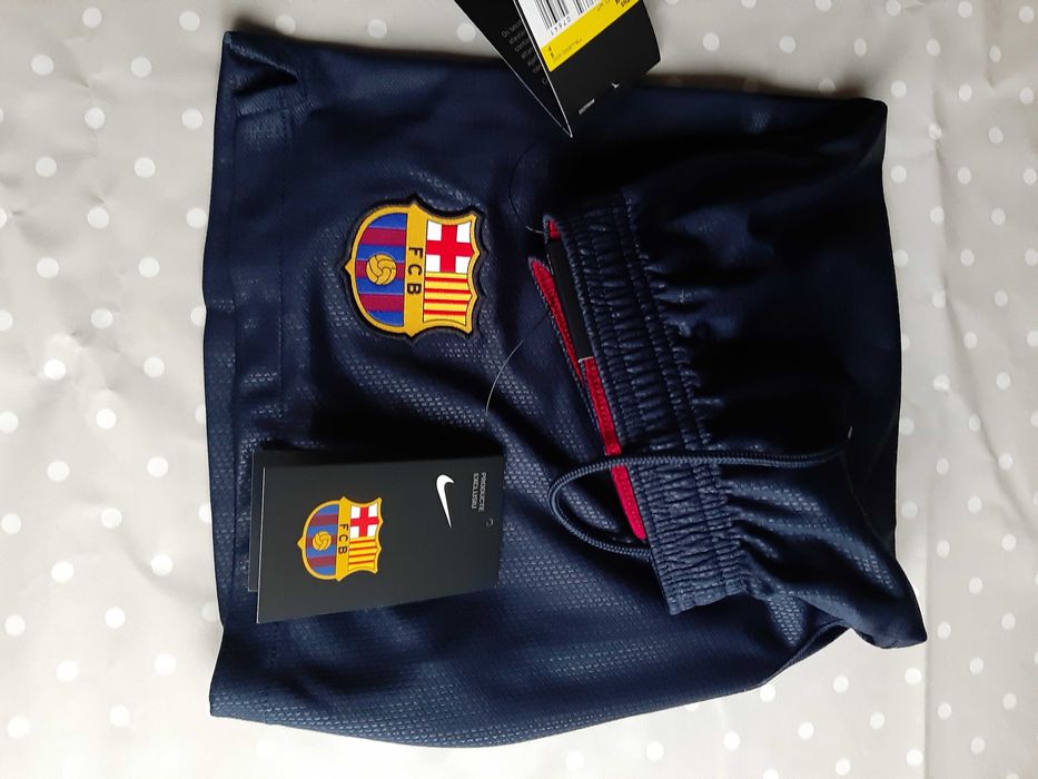 Calções do Barcelona azul granada