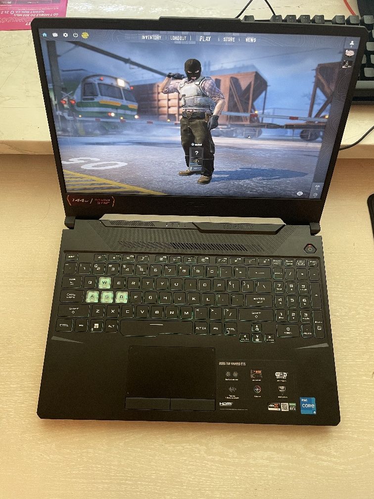 Asus TUF F15 core i5 rtx 3060