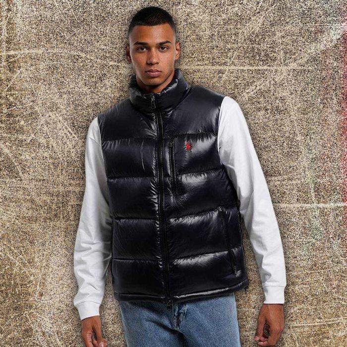 Жилетка Поло Ральф Moncler Polar maison margiela, Наложка