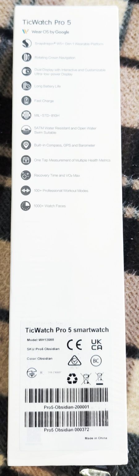 MOBVOI TicWatch Pro 5 нові роспаковані для перевірки