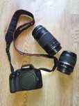 Canon EOS 550D + Obiektywy EF-S 18-55mm II i EF 75-300mm III – Zestaw