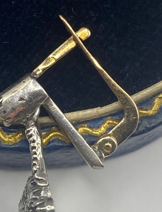 Brincos Diamante Natural 1.8ct de 1930