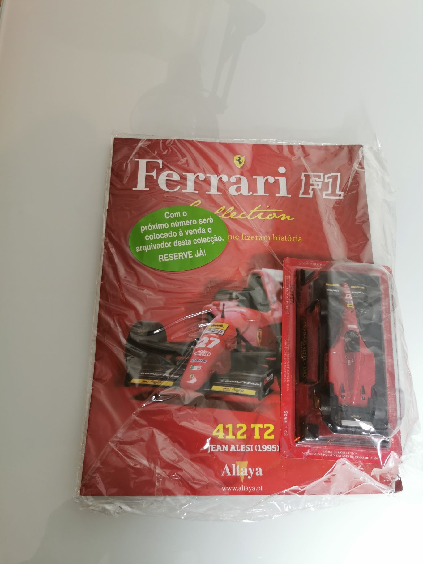 Formula 1 Ferrari 1:43 Altaya - 4 miniaturas novas