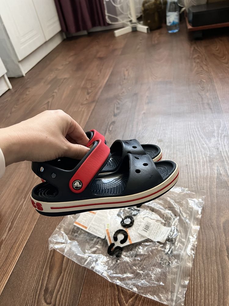 Детские кроксы Crocs сандали для мальчика J1