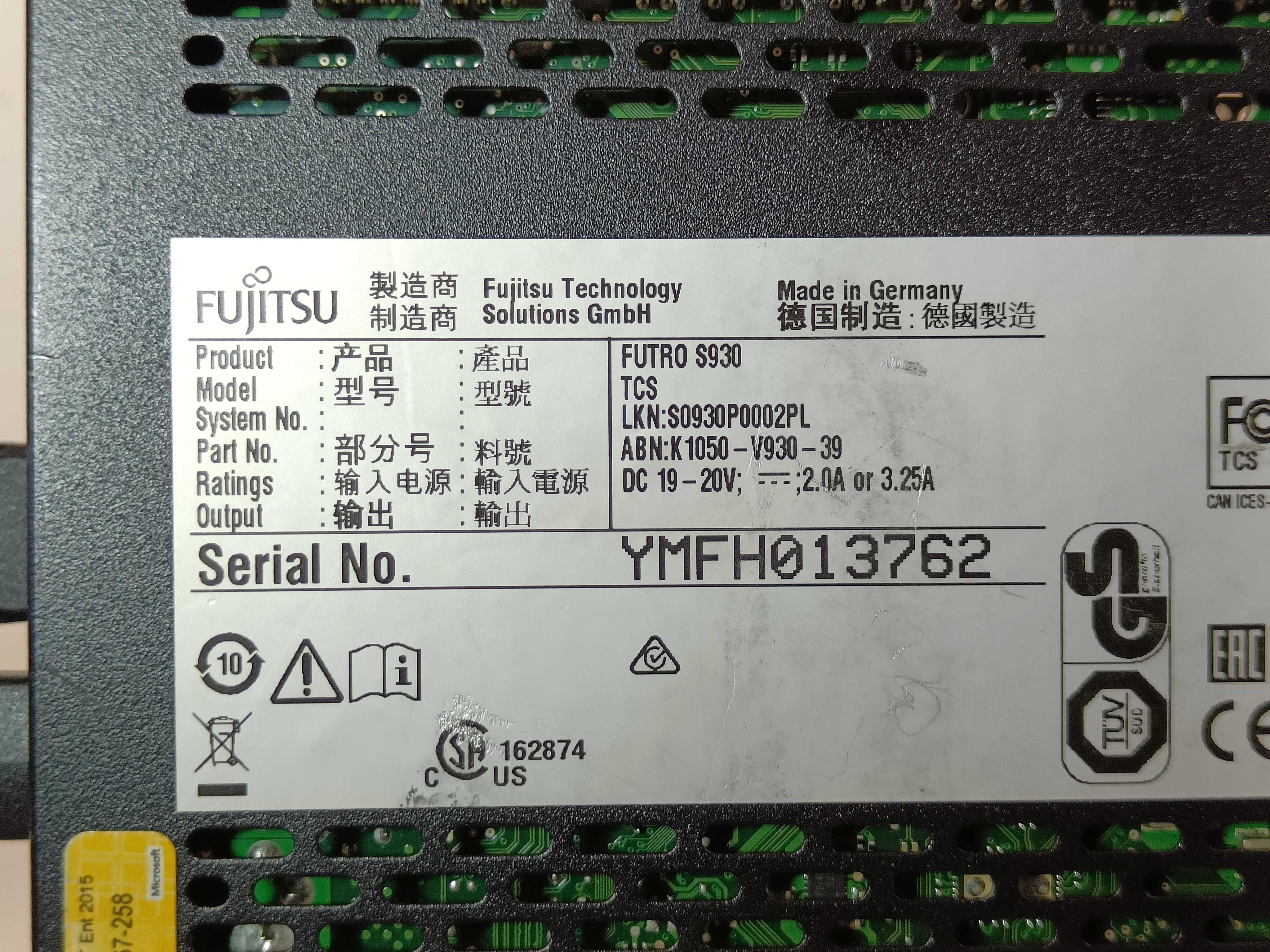 Міні Мікро ПК Fujitsu FUTRO S930 GX-424CC 4 ЯДРА - 8GB ОЗУ SSD 128GB