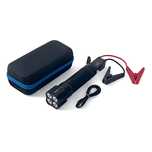 Choetech jump starter z powerbankiem 8000mAh - latarka LED czarny (TC0