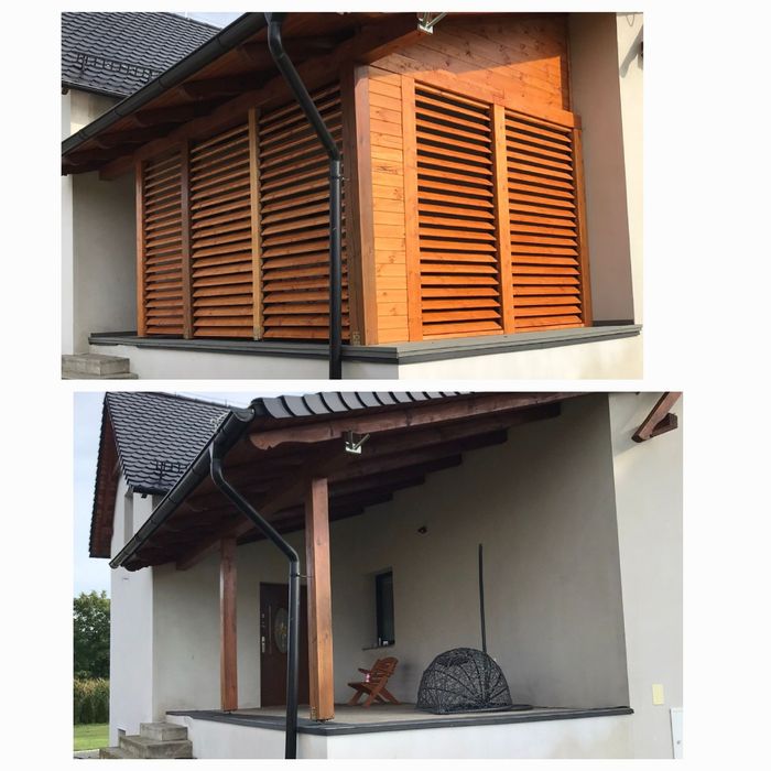 Zadaszenia Tarasów Aluminiowe/Drewniane/Tarasy/Patio/Domki Narzędziowe