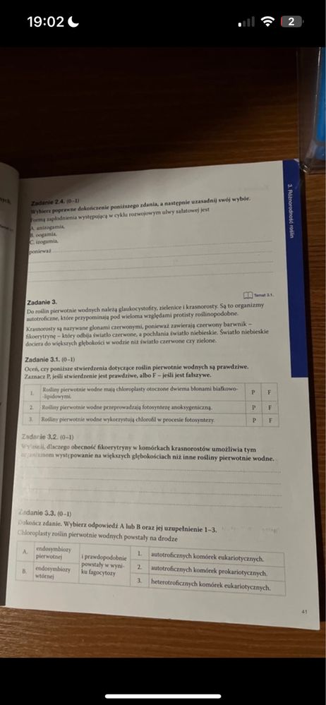 Maturalne karty pracy biologia zakres rozszerzony