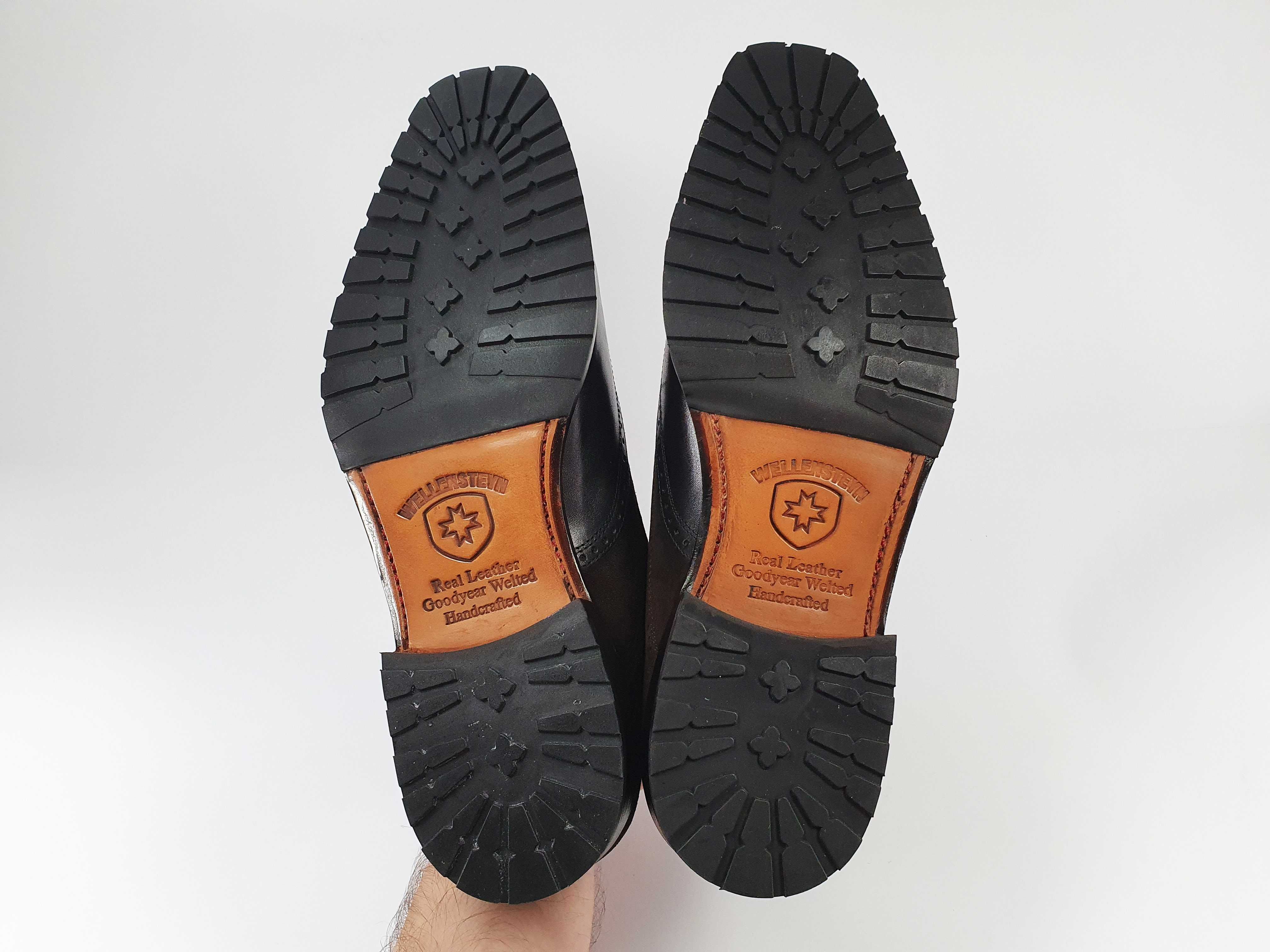 Коричневі класичні туфлі WELLENSTEYN Germany 44 29 см