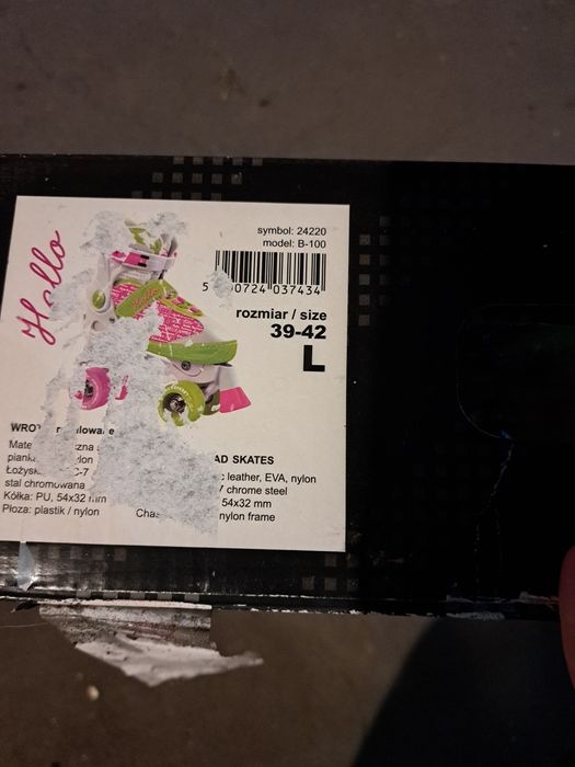 Wrotki I kask, nowy zestaw