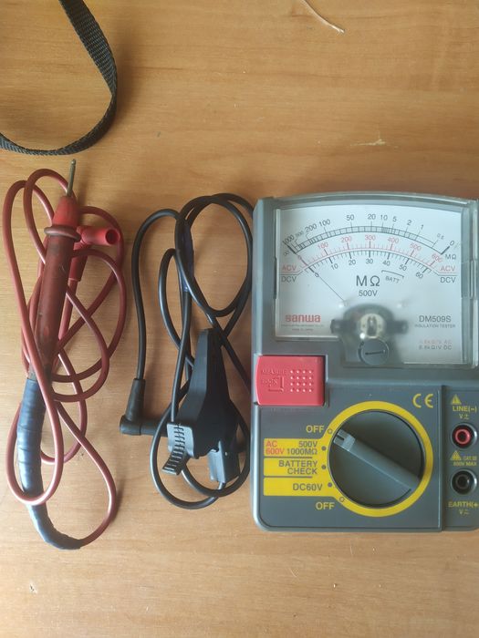 Мегаомметр SANWA DM509S