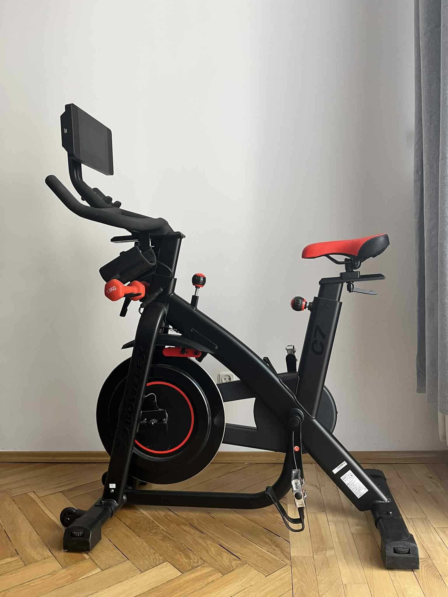 Rower treningowy BowFlex C7  Netflix, Youtube, Filmy, trener, trasy
