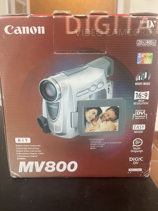 Camera de video - gravador digital Canon