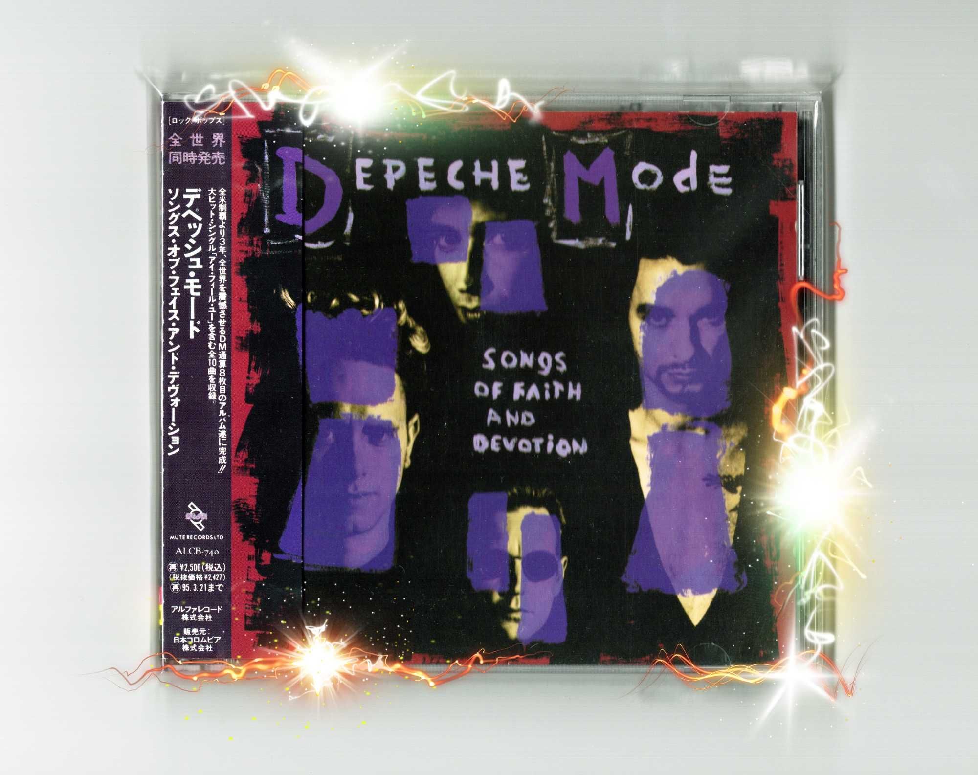 Depeche Mode Songs Of Faith And Devotion 1press 1993 CD Japan